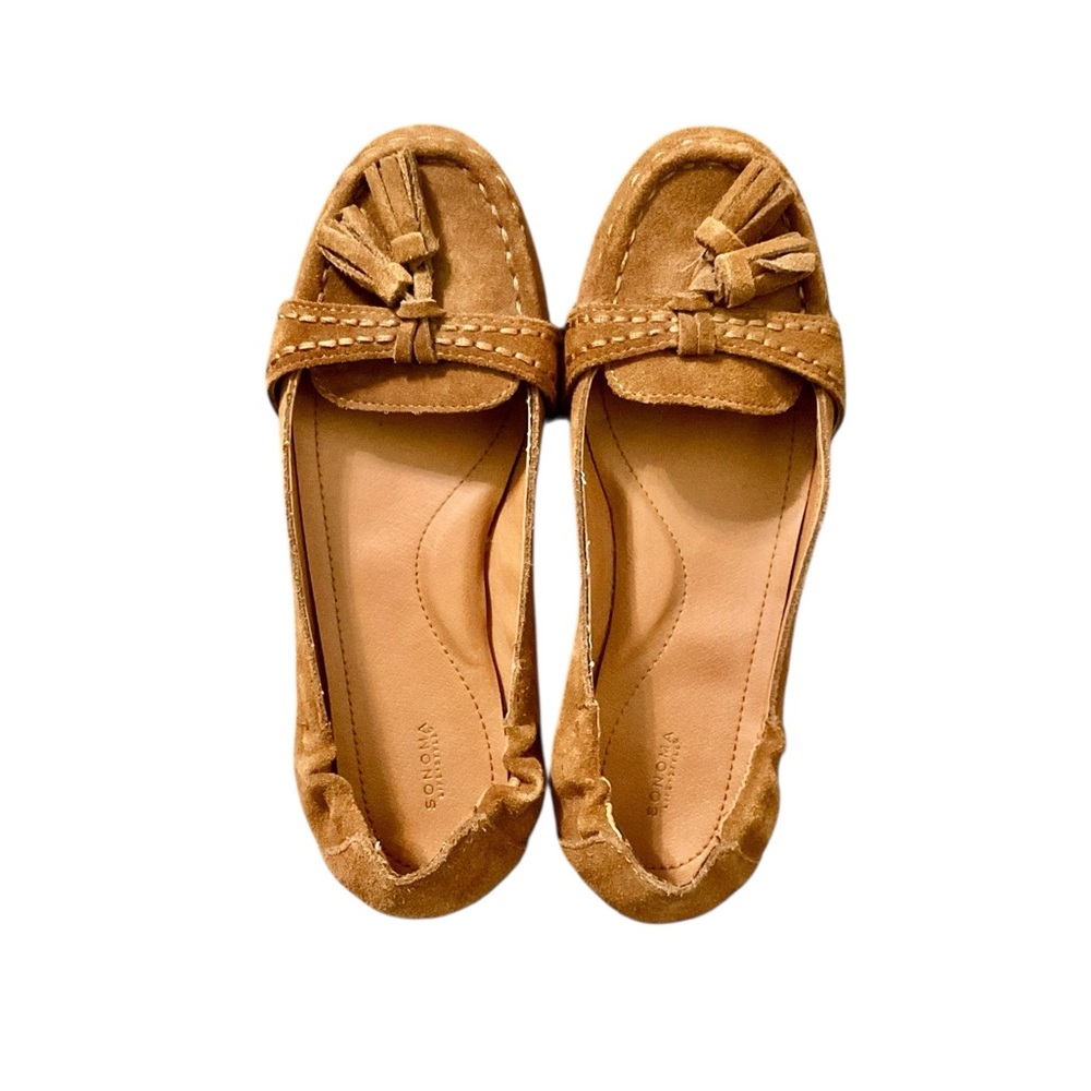 Tan Leather Loafers